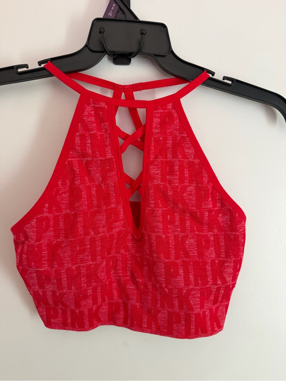 Victoria's Secret PINK Red Strappy Bralette